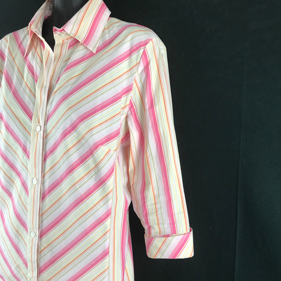 Banana Republic Women's Blouse Sz Medium Shirt Top - Picture 5 of 7